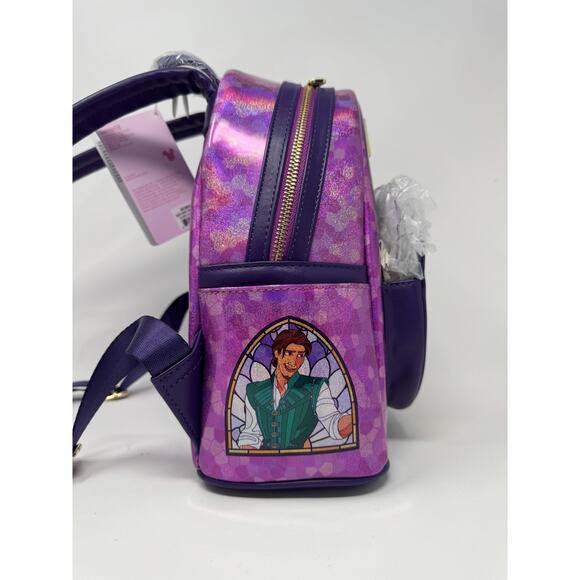 Loungefly Disney Stained Glass: Rapunzel Mini-Backpack Amazon Exclusive - New main image 5